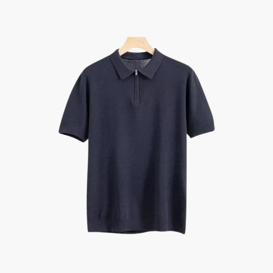 Zip Up Polo