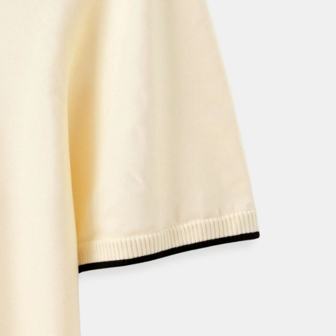 Contrast Slim Fitted Polo