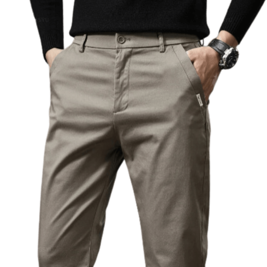 Straight-Leg Chino Pants