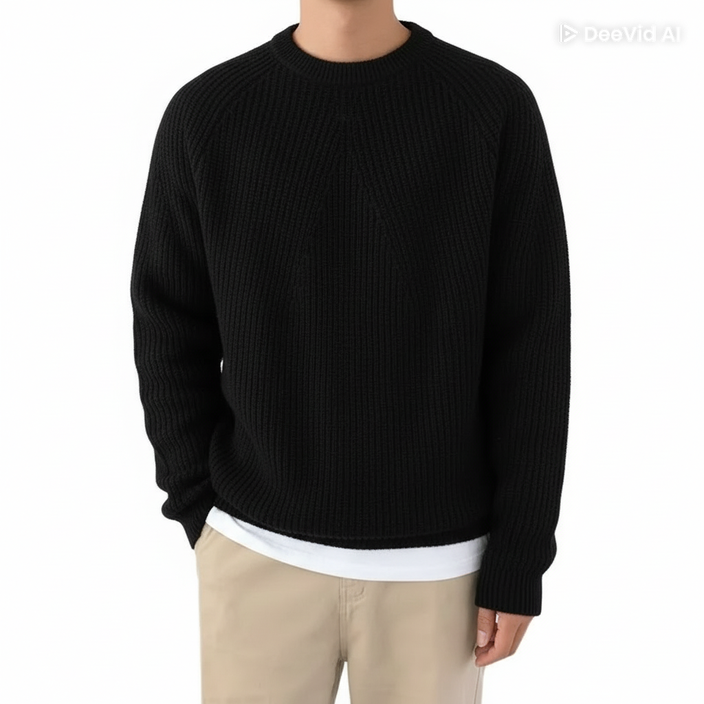 Kingsley Ribbed Sweater Beige