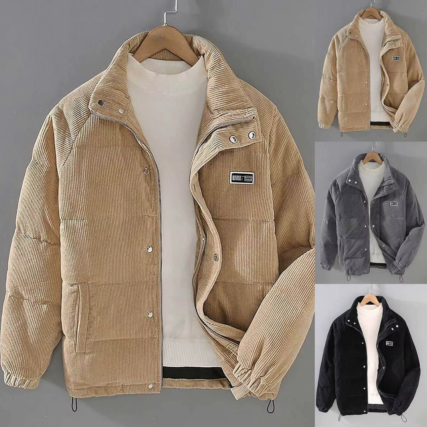 Frederick Hayes Corduroy Padded Jacket