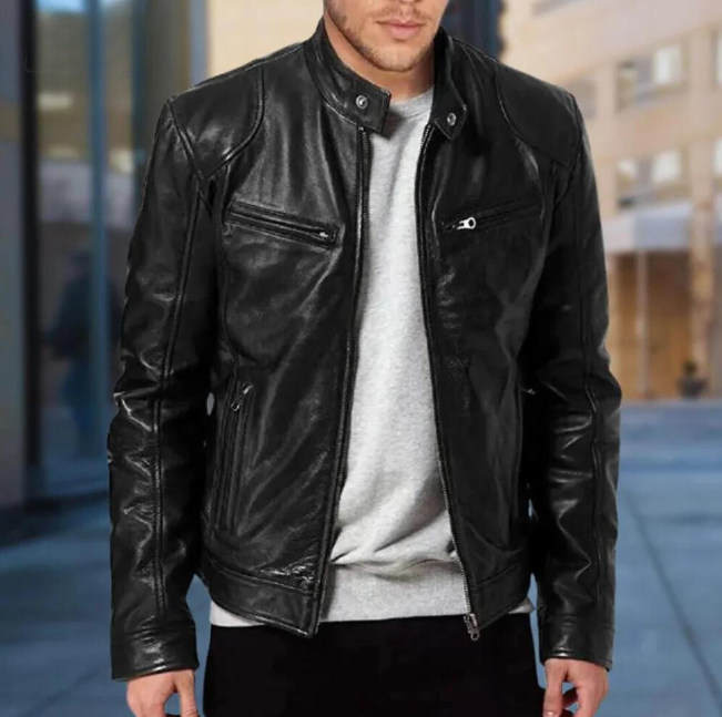 Trenton Leather Jacket